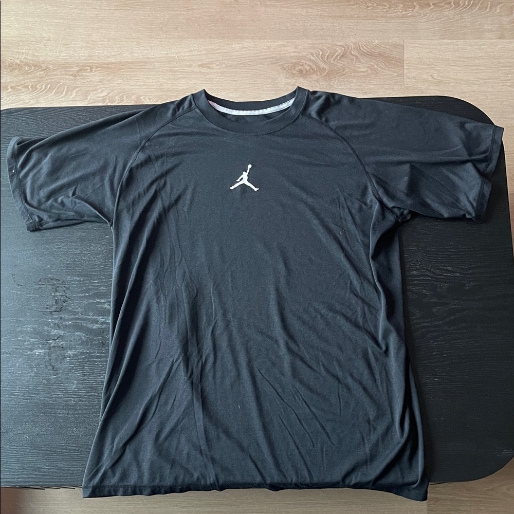 Jordan Black Short Sleeve Tee